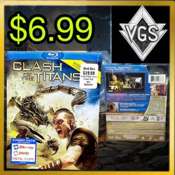 *SEALED* Clash of the Titans Blu-ray Combo Pack