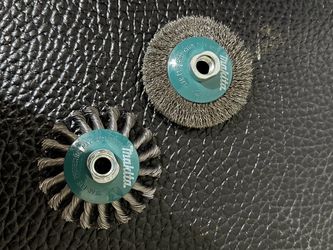 Makita Wire Wheel Brush Set – 2 Pieces
