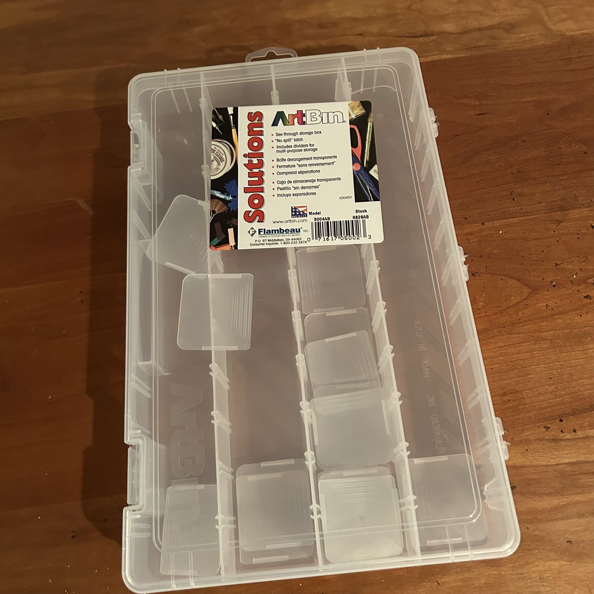CRAFT OR ART BOXES