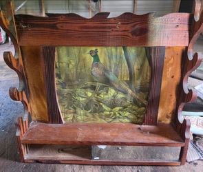Vintage hanging gunrack