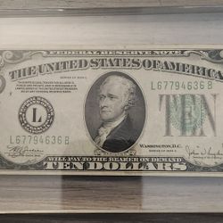 1934  Series  C. Ten Dollor Bill