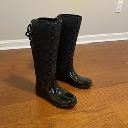 Coach Rain boots 