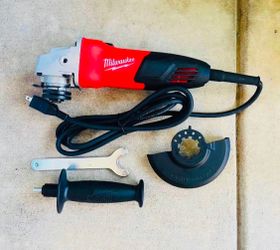 Milwaukee 7 Amp Corded 4-1/2 in. Small Angle Grinder with Sliding Lock-On Switch New