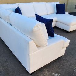 Living Spaces Downed Sectional