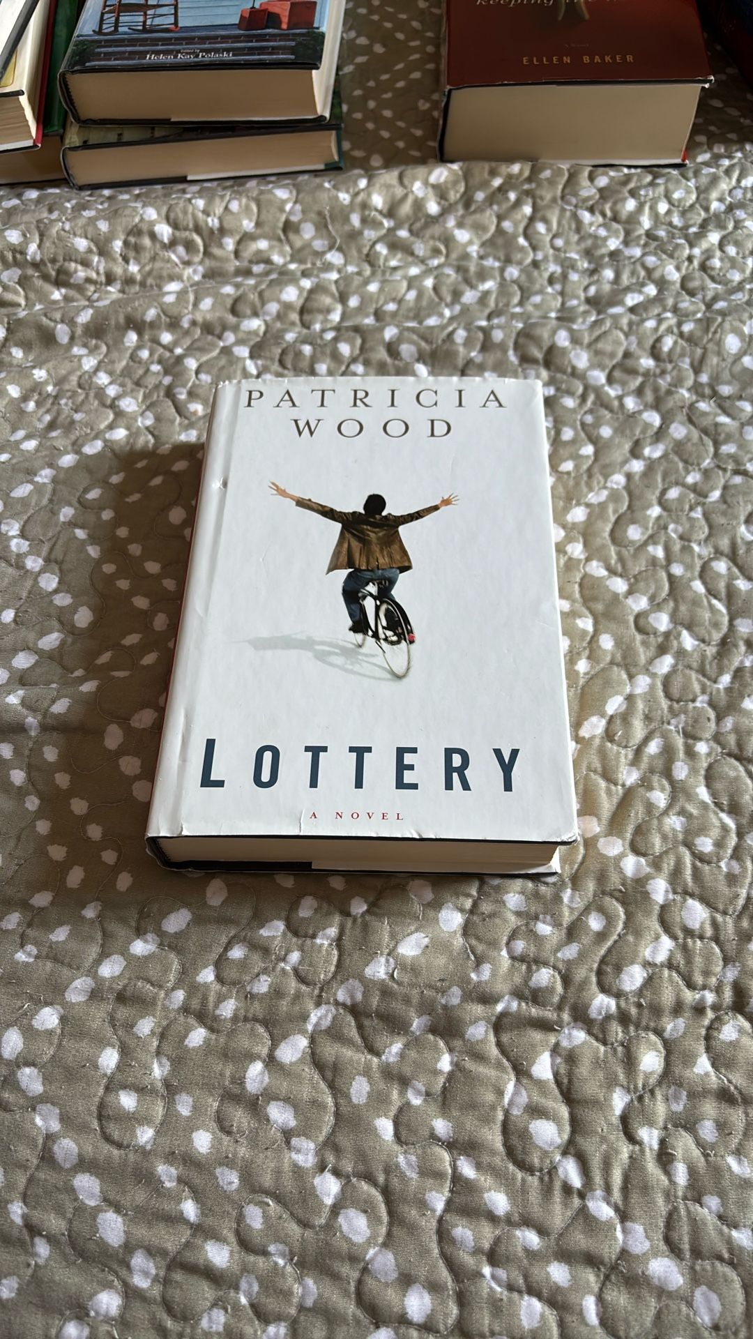Lottery By Patricia Wood ( Large Print Edition Hardback Book )