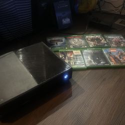 Xbox One original + Games WITH REMOTE