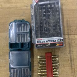Three Sets Of Driver Bits