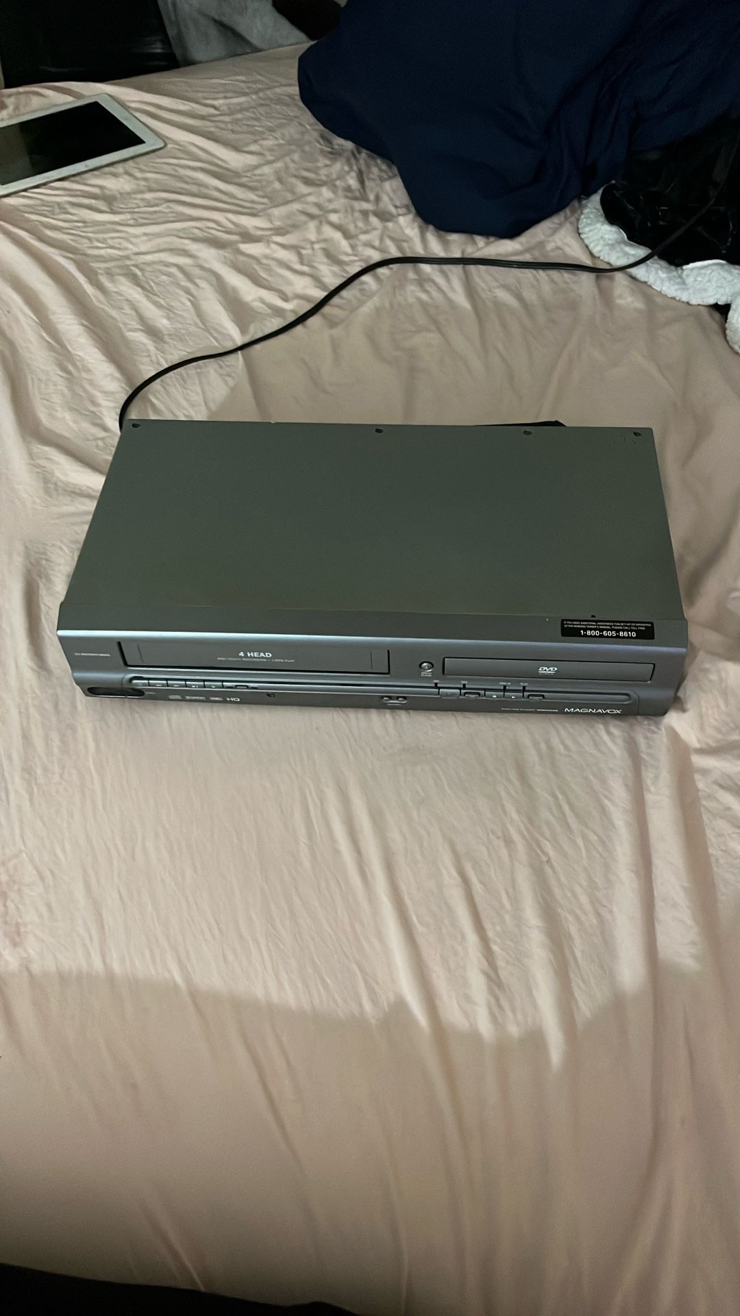 VCR/DVD player