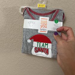 Xmas Onesies 12 Months $5