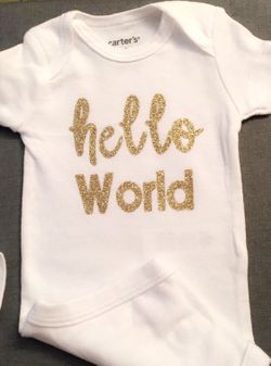 Customized onesies