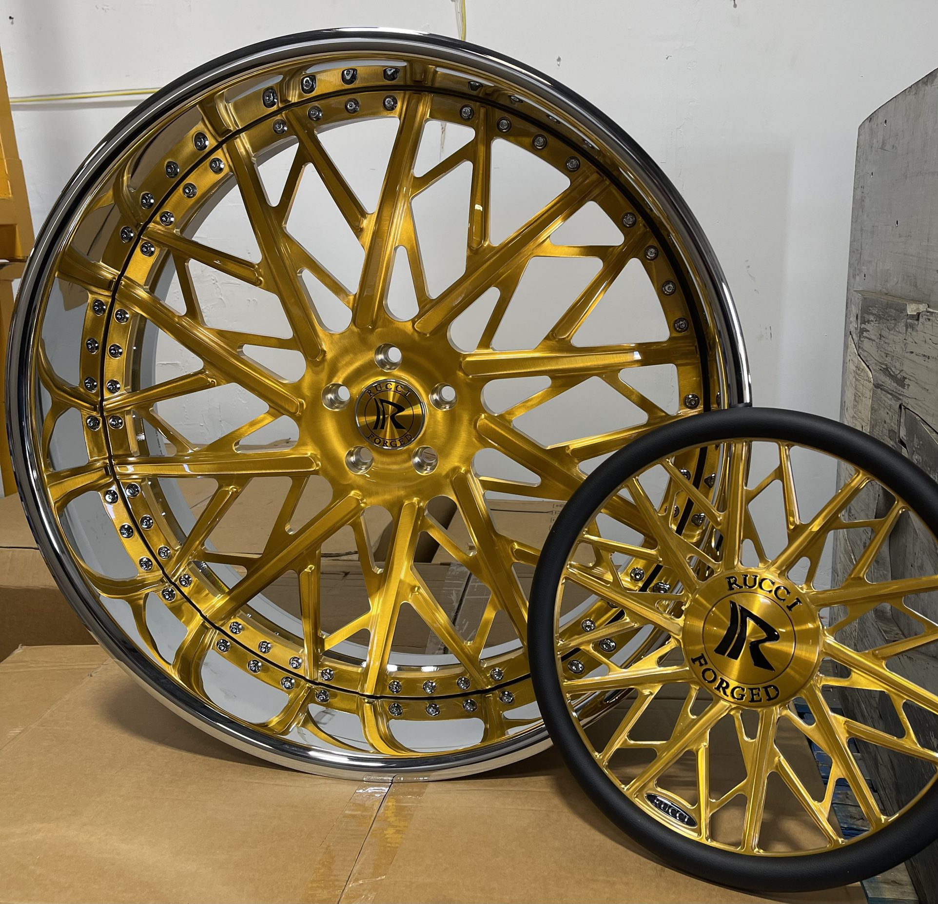 26” GOLD RUCCI IN STOCK. Read Description For Pricing And Details. 5x120/127