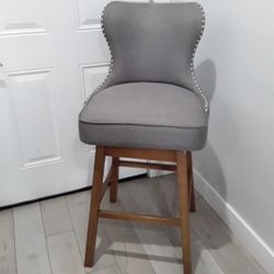 One Swivel Stool 30 Inches Height Seat 