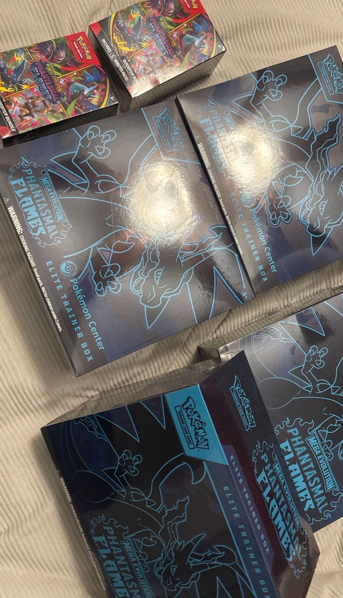 Phantasmal flames ETB pokemon center