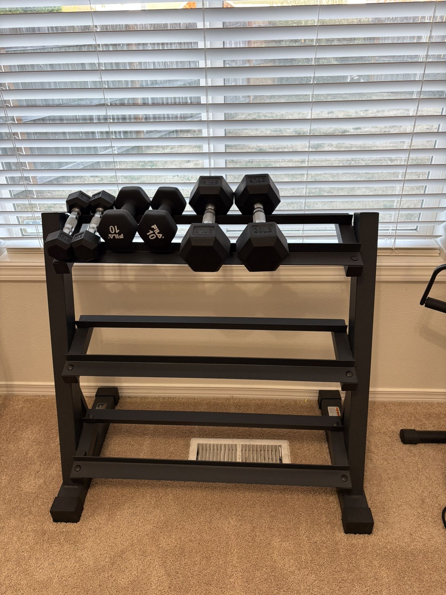 Weight Rack & Weights