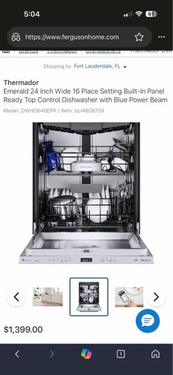 Thermador dishwasher (unopened)