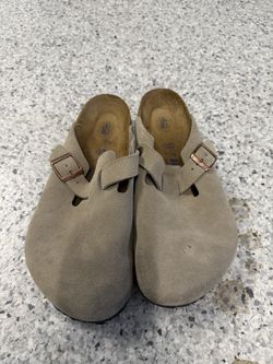 Birknstocks Sz 45 Taupe