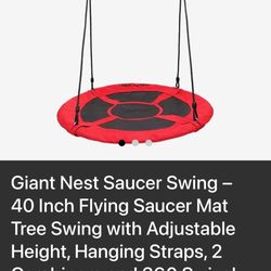 Saucer Swing – Brand New (Sealed Box) – $40