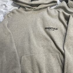 Light Oatmeal Essential Hoodie