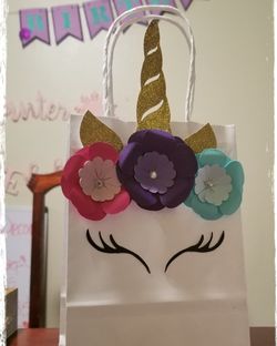 Unicorn Candy Bags