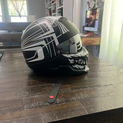 Harley Davidson X04 skull lightning 3-in-1 Helmet Med