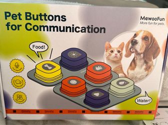 Pet Buttons for Communication