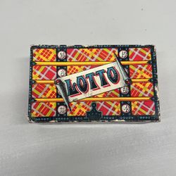 Vintage Milton Bradley Lotto Game   1953