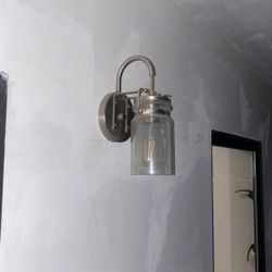 Outdoor wall sconces With Edision Bulbs 1 Pair