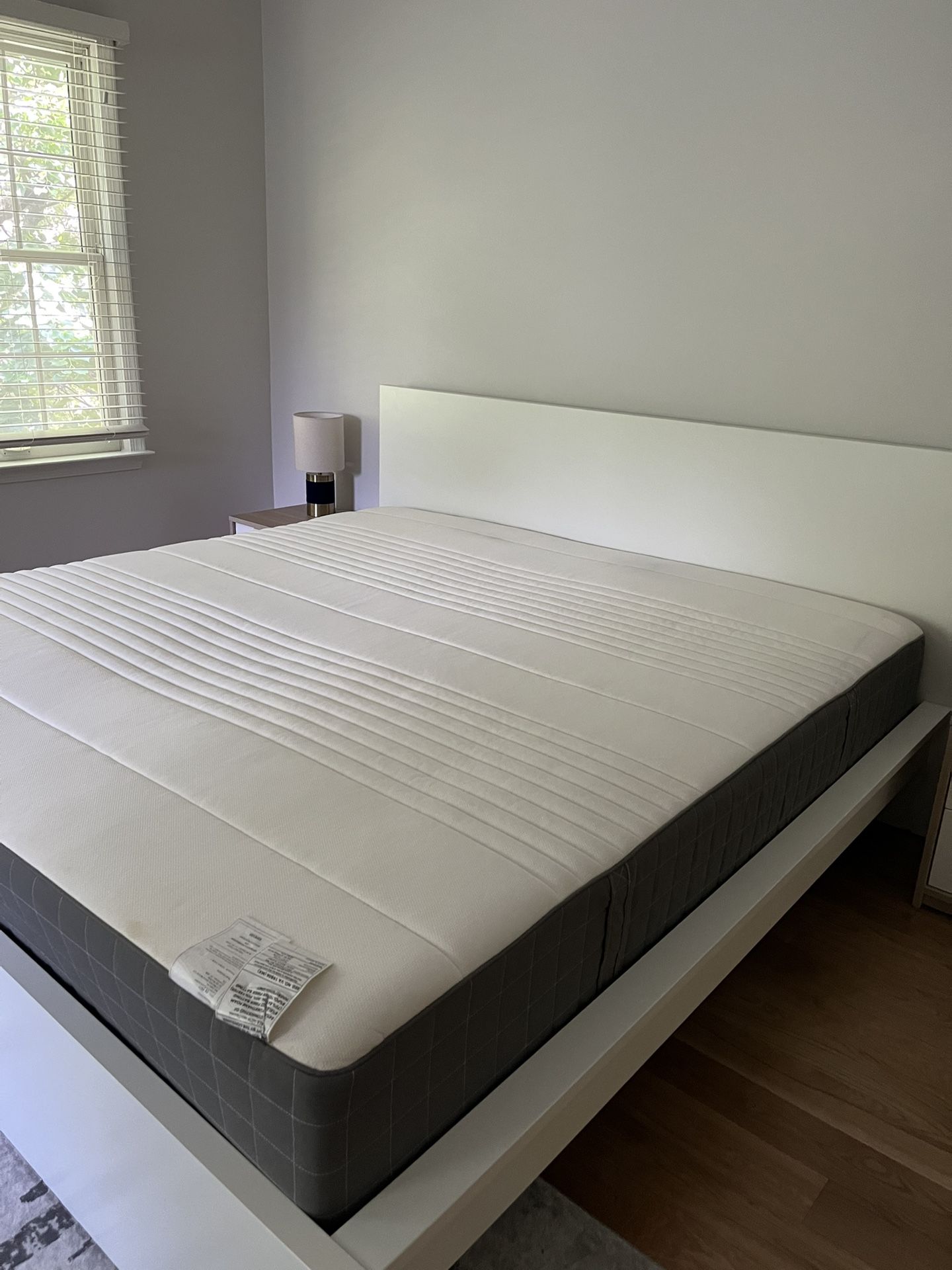 King Bed and Mattress
