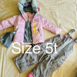 Snowsuit For Girls Size 5t