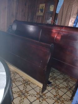 King size bed frame