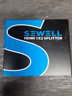 Hdmi 1x2 splitter. One hdmi input to 2 hdmi output