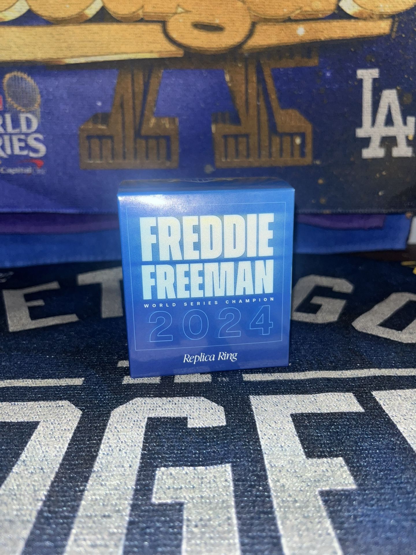 Freddie Freeman LA Dodgers ‘24 World Series Championship Ring 9/15/25