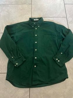 Vintage John Ashford Sport Men Size  L Large Long Sleeve Shirt 100 % cotton