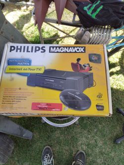 Philips Magnavox web TV internet on your TV