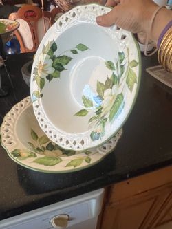 Big print bowl