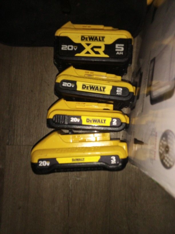 DeWalt Batterys