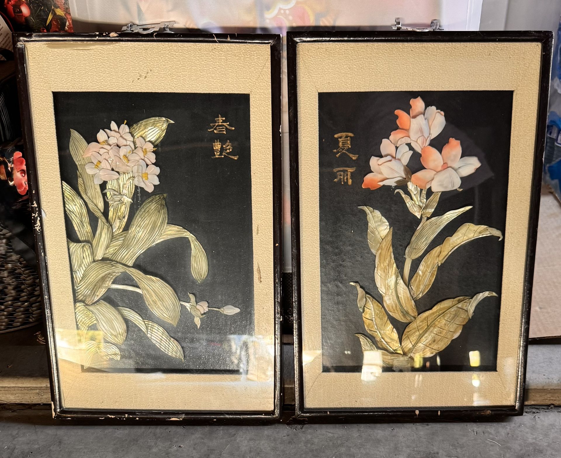 Oriental pictures, set of 2