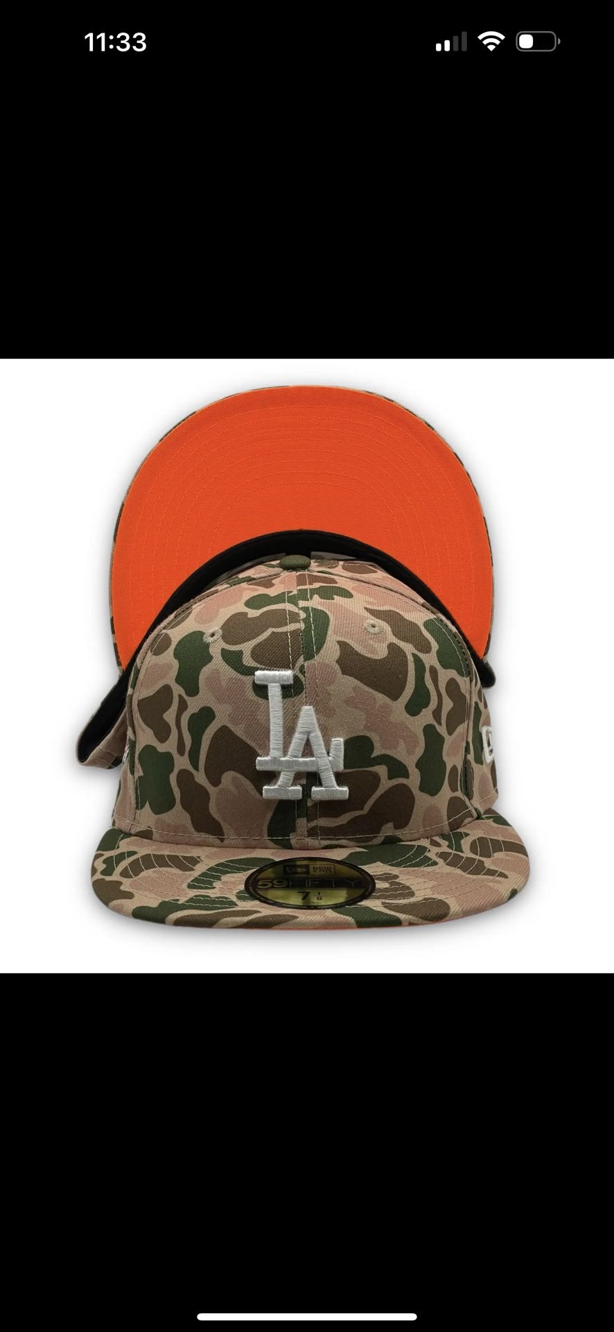 Los Angeles Dodgers Duck Camo Cap