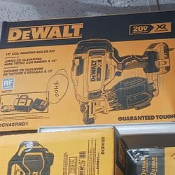 Dewalt new kit 15 coil roofing nailer