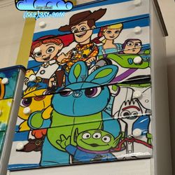 Toy Story Woody Buzz Lightyear Dresser 5 Drawer Mueble