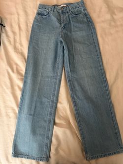 Oak + Fort wide-leg jeans