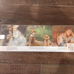 New High Museum of Art Coaster Set Inspiring Impressionism, set of 6  