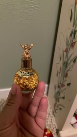 CA gold bottle
