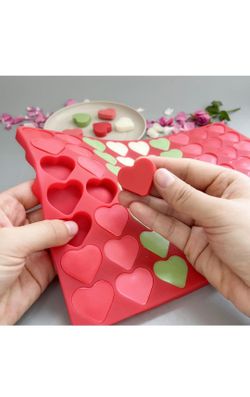 5 Silicone Candy Molds Gummy Chocolate Ice Cubes