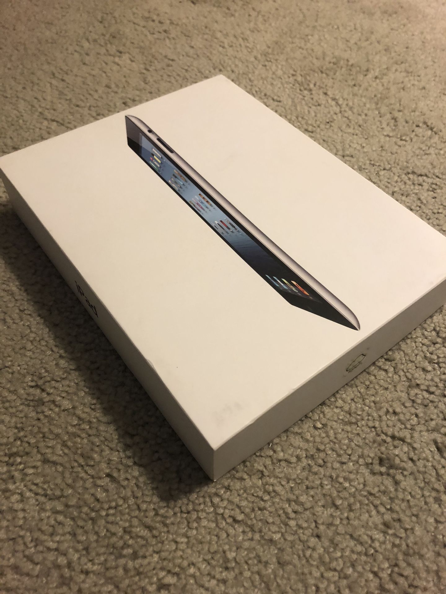 Empty iPad box