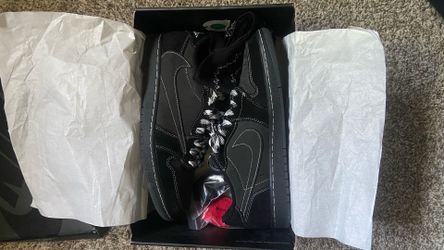 Nike Air Jordan 1 Low Travis Scott Black Phantom Size 10.5