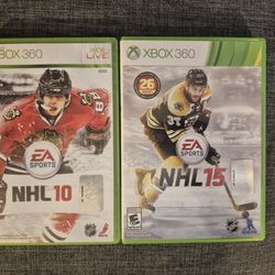 NHL 2010 + 2015 Xbox 360