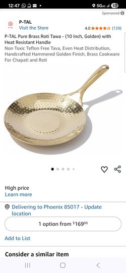 P-Tal pure brass Roti Tawa