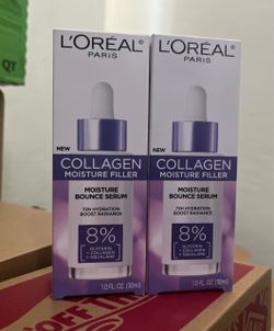 Loreal collagen moisture serum 2pk
