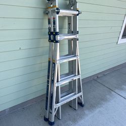 Werner Multi-position Pro 21ft ladder